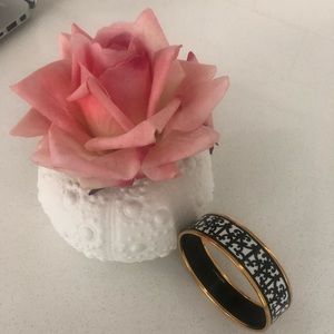 Hermes Black/White Bangle